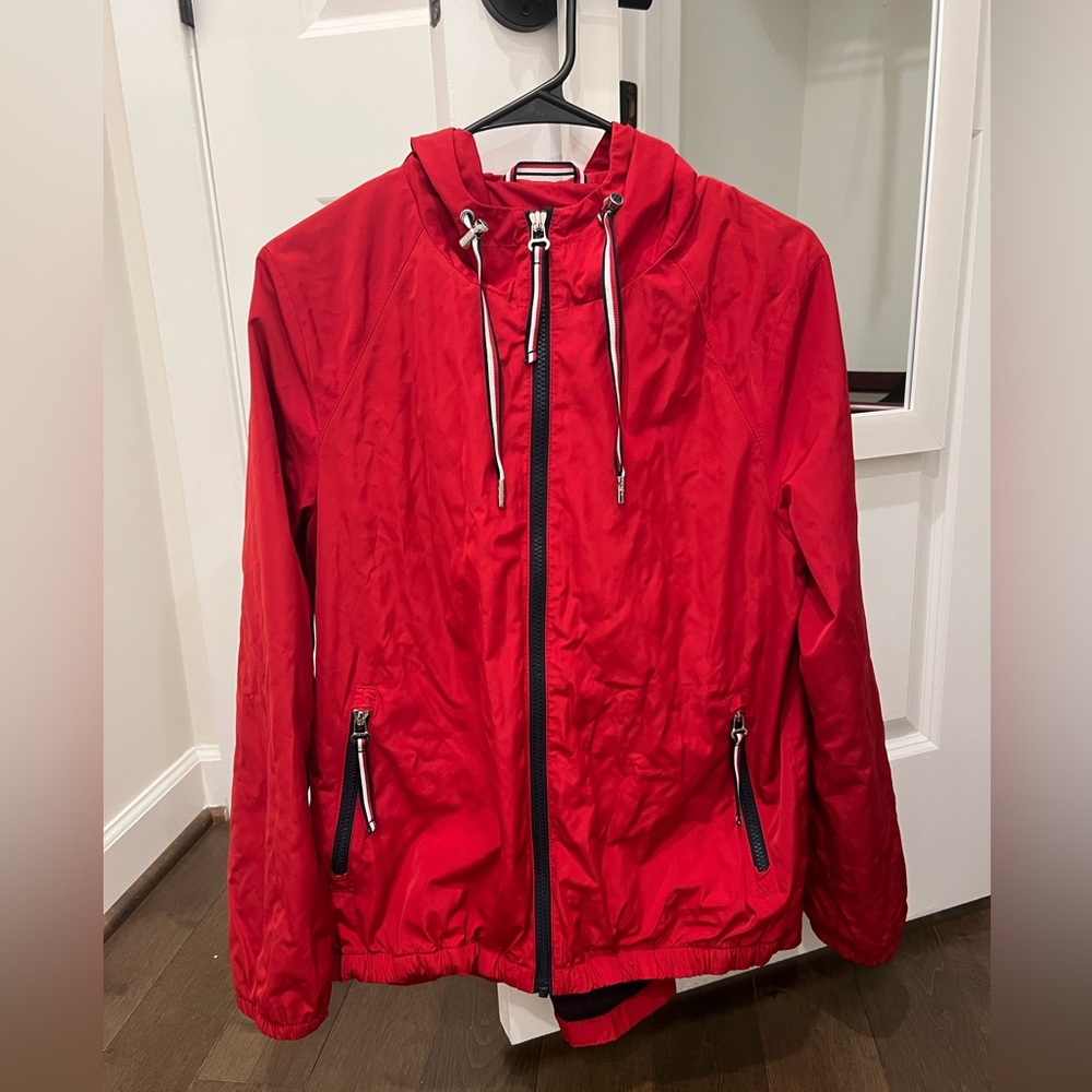 Tommy Hilfiger Red Windbreaker